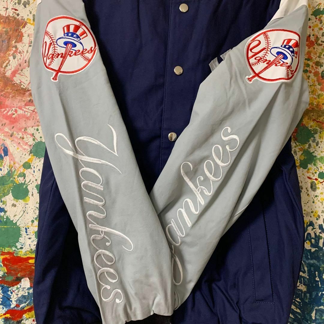 ニューヨーク・ヤンキース MLB ＮＹＹ スタジャン ブルゾン 秋 冬 新品
