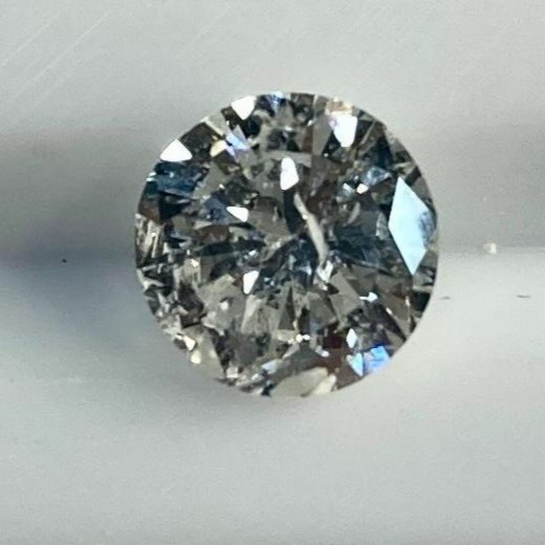 【リメイク】PT ダイヤモンド ネックレス 0.538CT F I1 Good