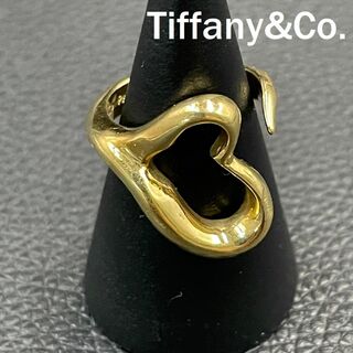 486 極美品 ティファニー フック ＆ アイ  リング  指輪 14.5 号