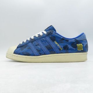 アディダス(adidas)の A BATHING APE SUPERSTAR 80v UNDFTD BAPE S74775(スニーカー)