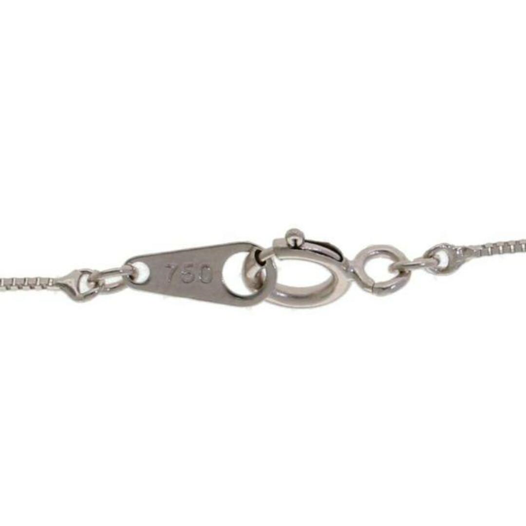 K18WGダイヤネックレス0.07ct/ネックレス/Aランク/94【中古】