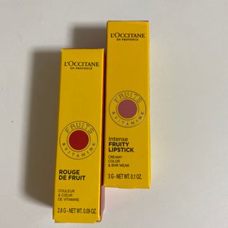 ロクシタン(L'OCCITANE)のロクシタン リップバーム2種(リップケア/リップクリーム)