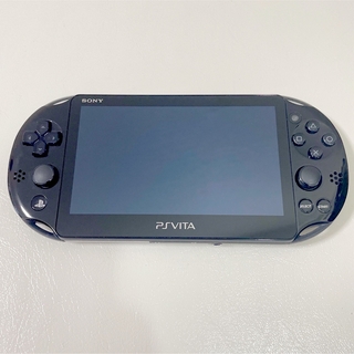 プレイステーションヴィータ(PlayStation Vita)のPSvita 2000 ブラック 本体 PCH-2000 ZA11 黒 SONY(携帯用ゲーム機本体)