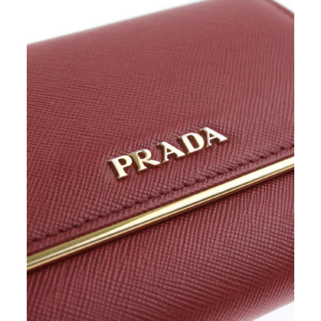 PRADA プラダ 財布・コインケース - 赤