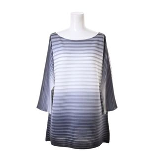 イッセイミヤケ(ISSEY MIYAKE)のISSEY MIYAKE グラデーション プリーツ トップス(その他)