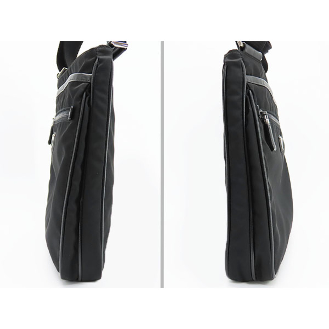 PRADA(プラダ)の美品プラダナイロン斜め掛けショルダーバッグメッセンジャーバッグNERO メンズのバッグ(ショルダーバッグ)の商品写真