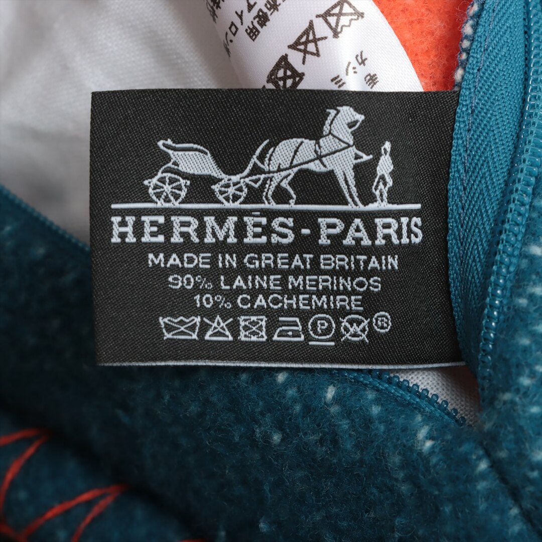 Hermes(エルメス)のエルメス  ウール×カシミヤ  ブルー レディース その他小物 レディースのファッション小物(その他)の商品写真