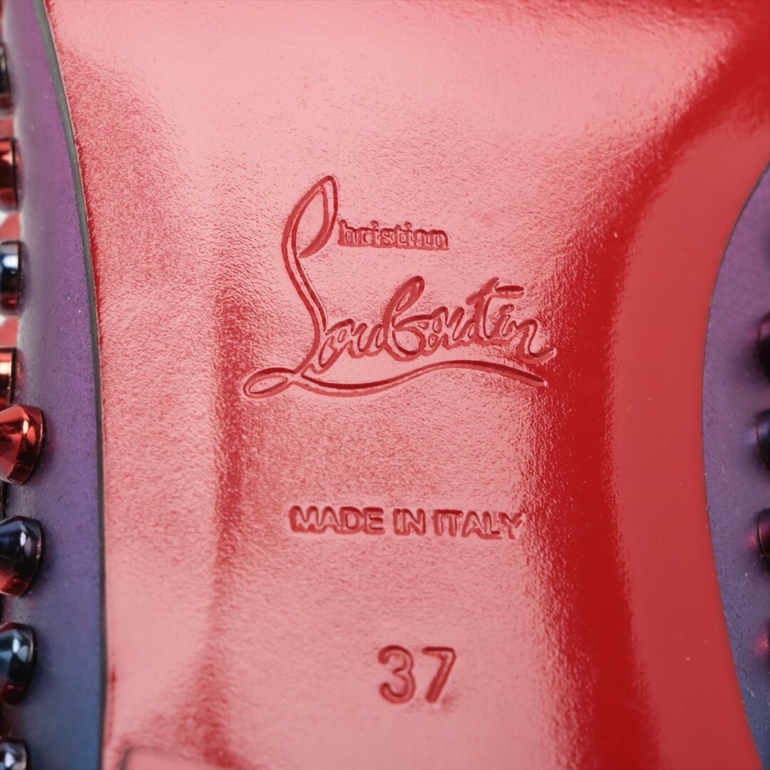 Christian Louboutin(クリスチャンルブタン)のクリスチャンルブタン スパイクスタッズ レザー 37  レディース その他 レディースの靴/シューズ(その他)の商品写真