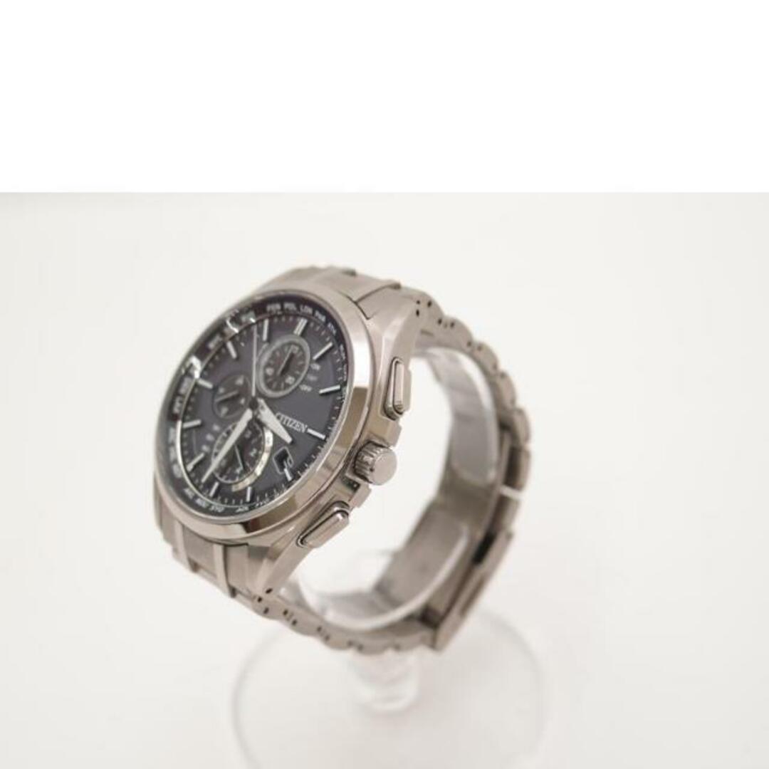 メンズ<br>CITIZEN シチズン/腕時計 チタン H804-T018696 メンズ/ATTESA/ダイレクトフライト/電波ソーラー/AT8040-57E/771******/メンズ時計/Aランク/69