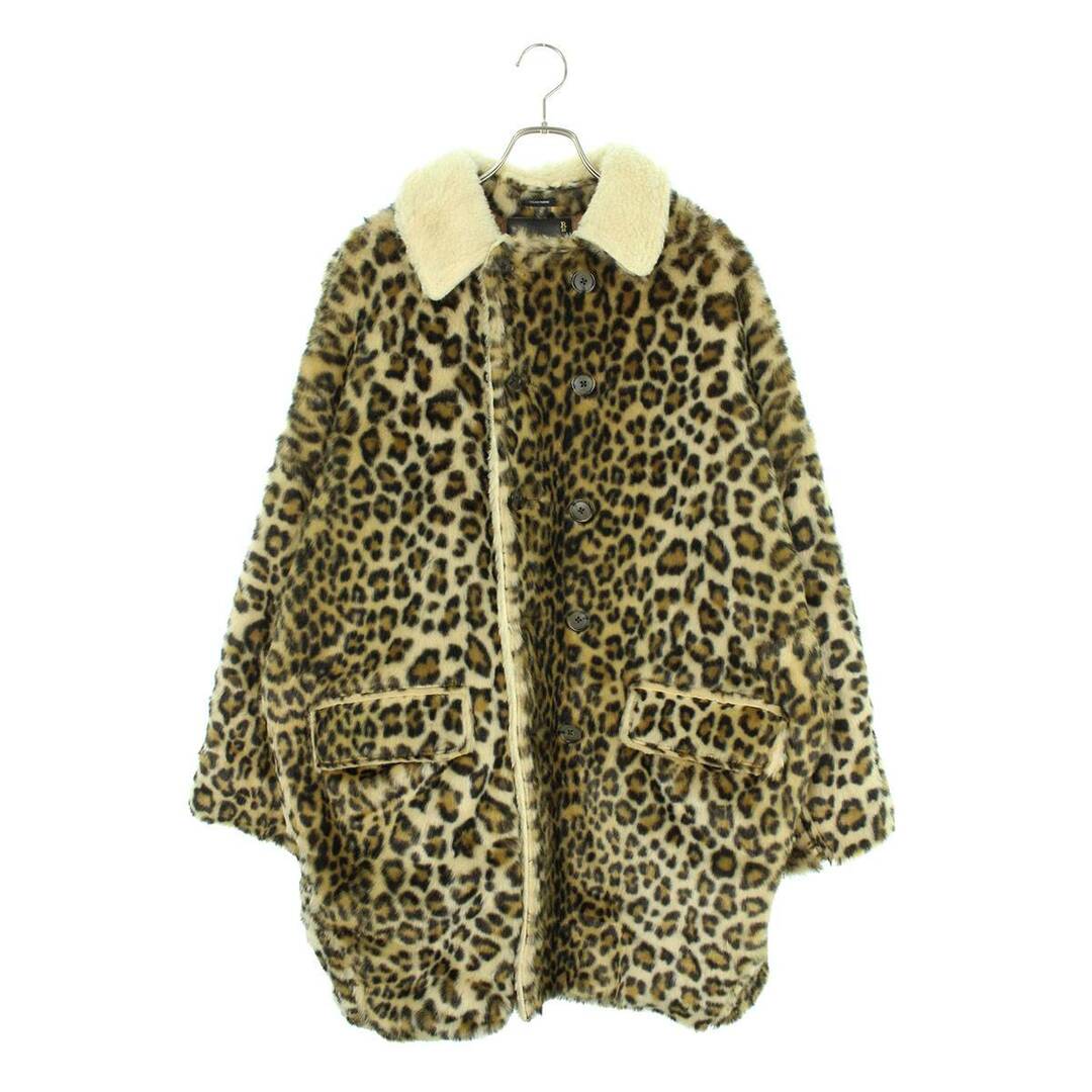 アールサーティーン  R13W7112-79 Leopard Hunting Coat オーバーサイズドシャーリングレオパードコート メンズ L