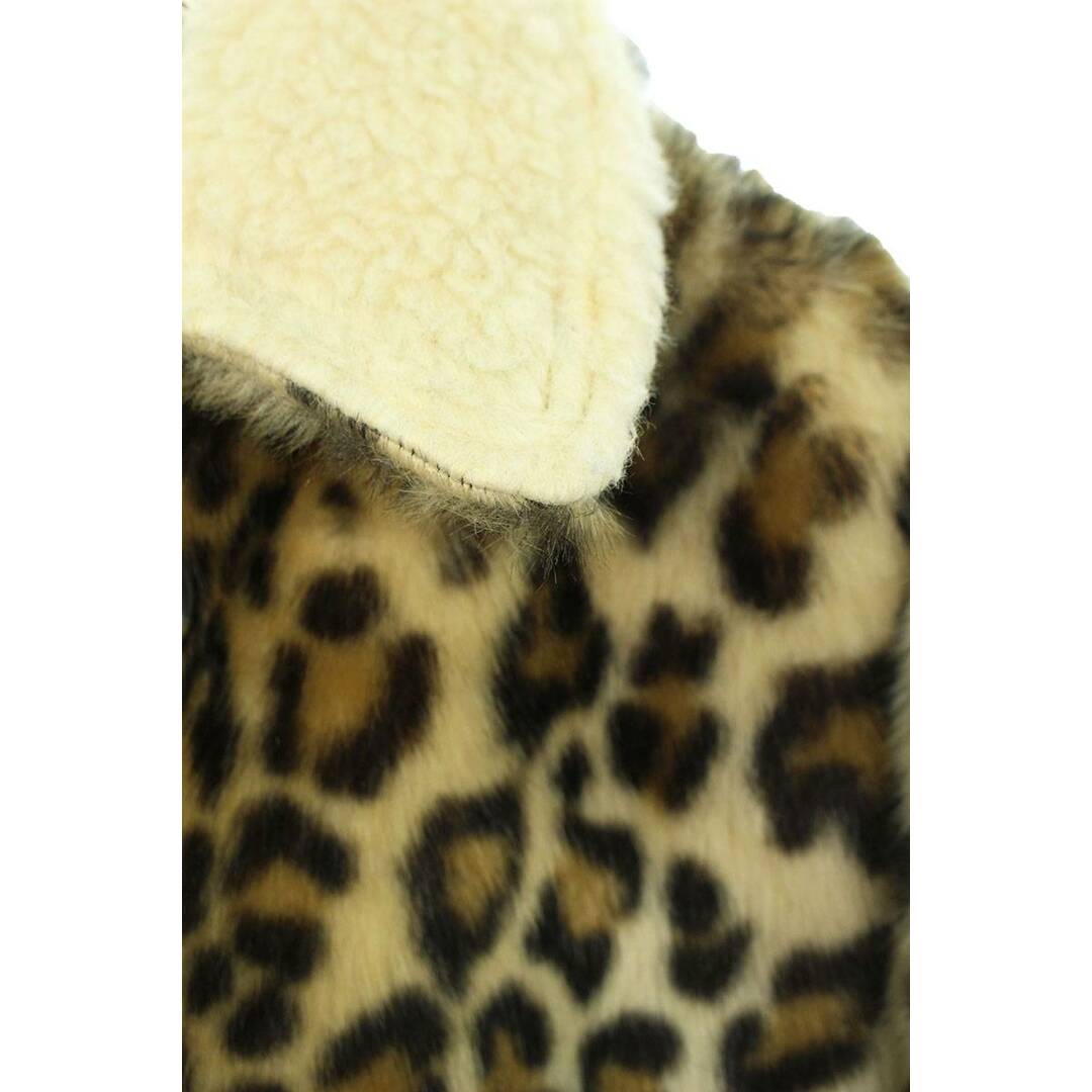 アールサーティーン  R13W7112-79 Leopard Hunting Coat オーバーサイズドシャーリングレオパードコート メンズ L