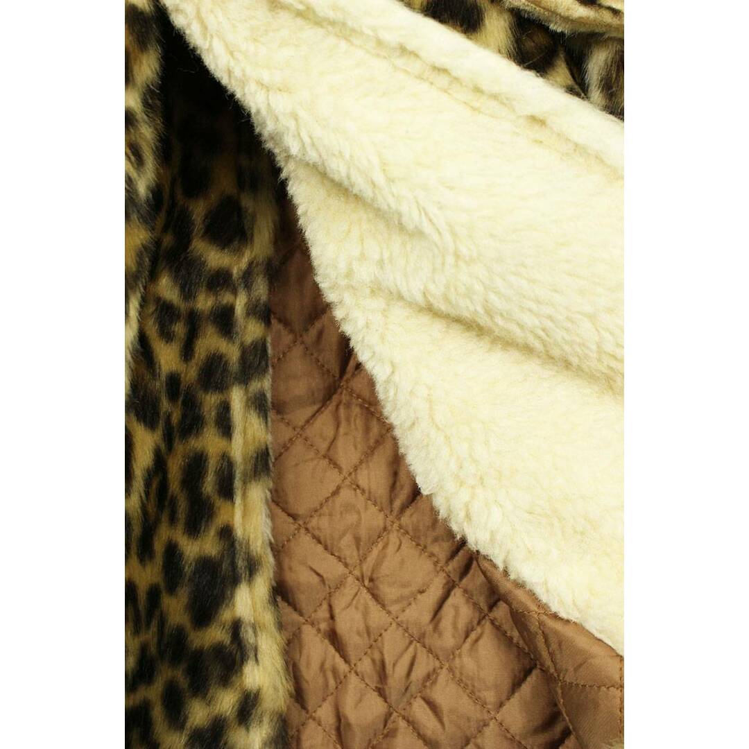 アールサーティーン  R13W7112-79 Leopard Hunting Coat オーバーサイズドシャーリングレオパードコート メンズ L