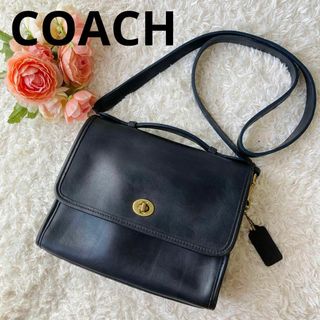 ⭐︎美品⭐︎COACH レザーショルダーバッグ 黒