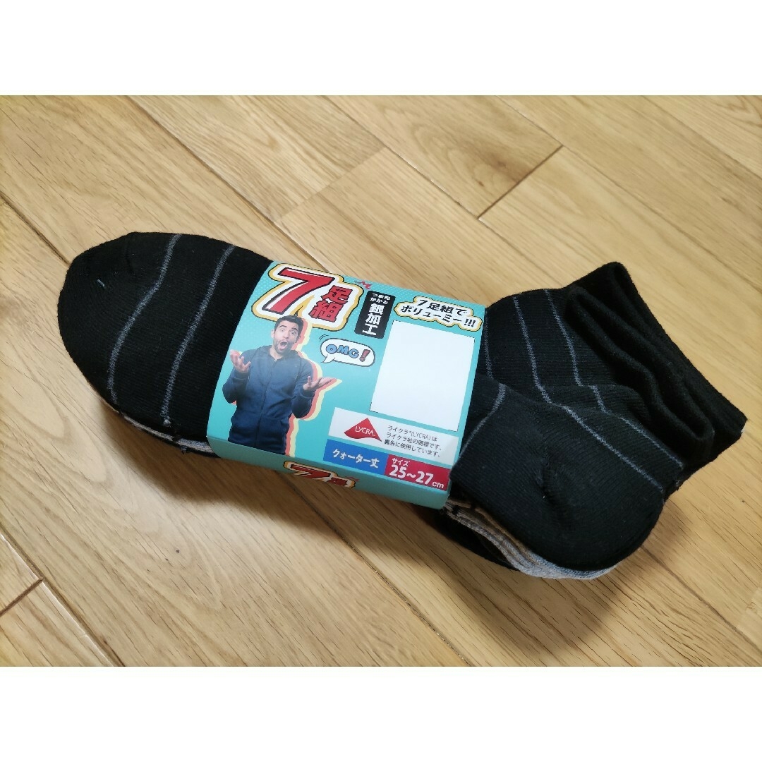 靴下 7足組 メンズのレッグウェア(ソックス)の商品写真
