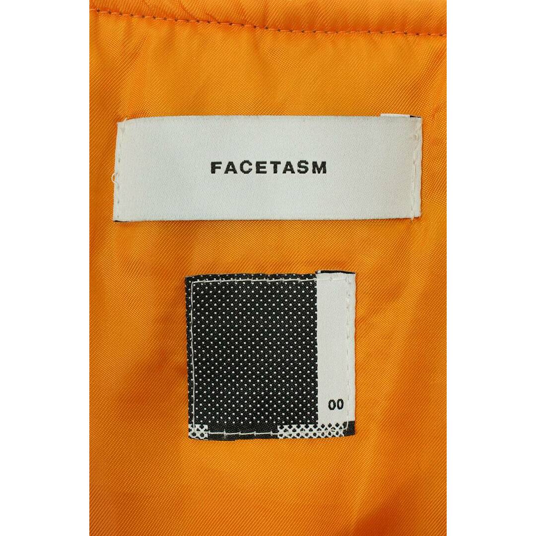 FACETASM(ファセッタズム)のファセッタズム  21AW  BUG MA-1 CSW-JK-U04 再構築ジップデザインMA-1ブルゾン メンズ 0 メンズのジャケット/アウター(ブルゾン)の商品写真