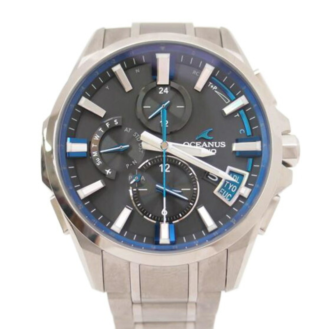 <br>CASIO カシオ/腕時計 チタン Bluetooth搭載 GPSハイブリッド メンズ/OCEANUS/スホリンク/電波ソーラー/OCW-G2000-1AJF/191********/メンズ時計/ABランク/69