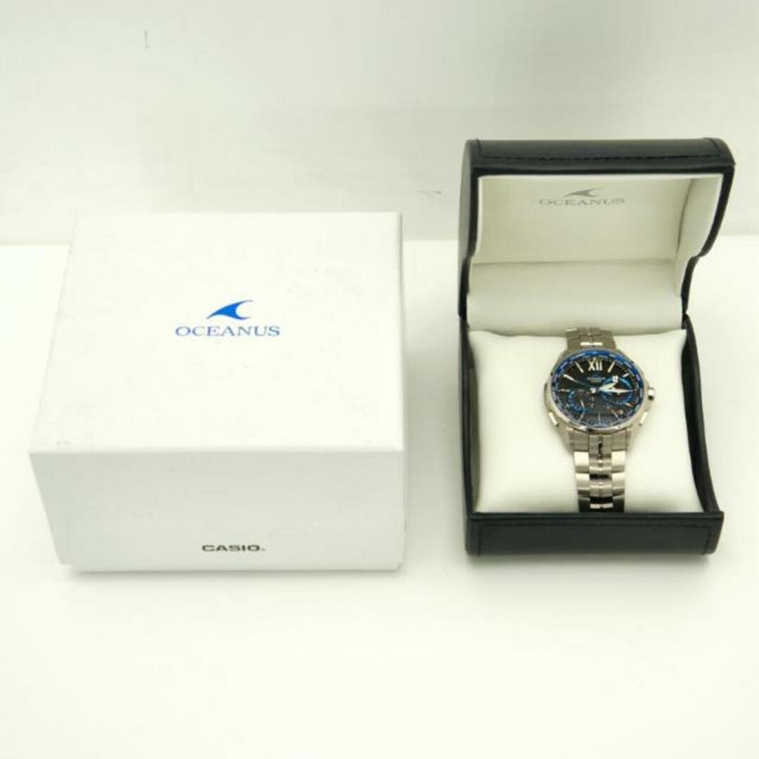 <br>CASIO カシオ/OCEANUS Manta/SS/タフソーラー/OCW-S3400-1AJF/メンズ時計/ABランク/01