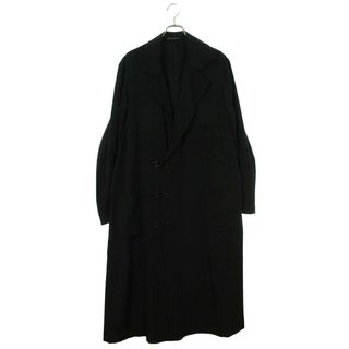 ヨウジヤマモトプールオム(Yohji Yamamoto POUR HOMME)のヨウジヤマモトプールオム  17AW  HK-C18-100 ポケットデザインウールギャバロングコート メンズ 3(その他)