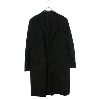 ヨウジヤマモトプールオム(Yohji Yamamoto POUR HOMME)のヨウジヤマモトプールオム  22AW  HE-J58-510 和柄ドラゴン総柄コート メンズ 5(その他)