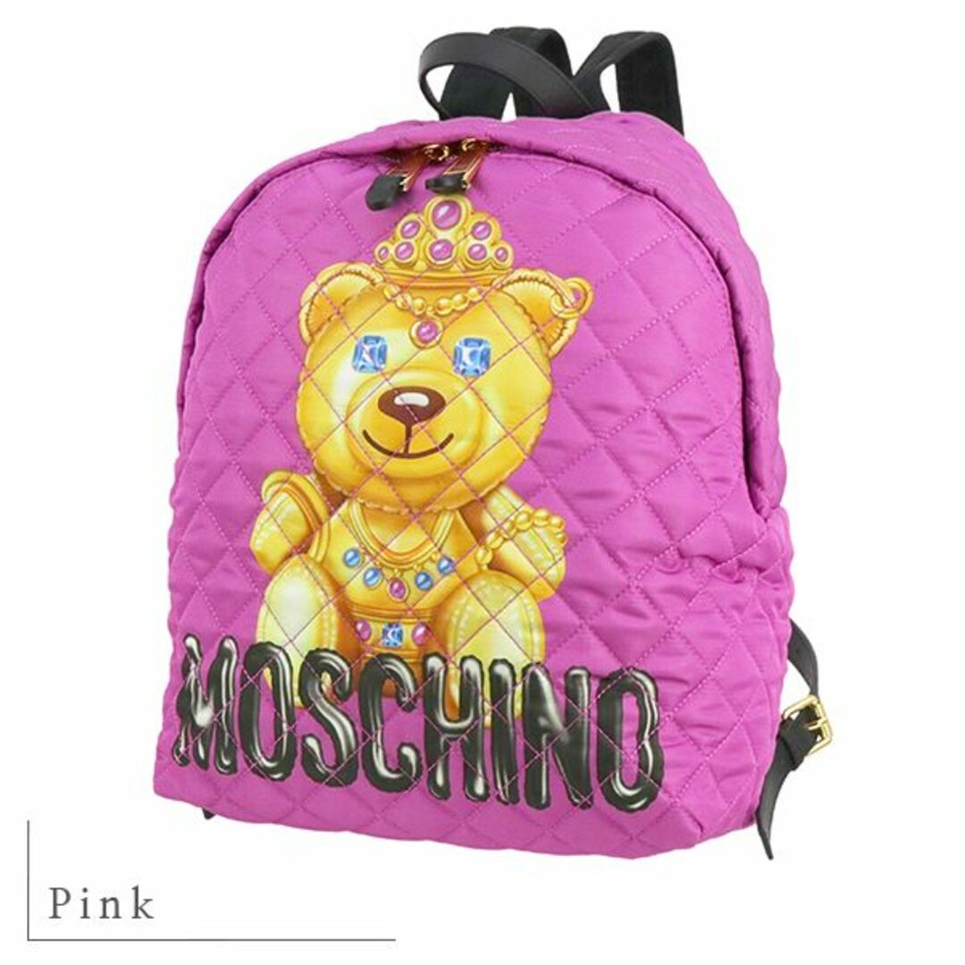 MOSCHINO モスキーノ テディベア バックパック リュック PINK-