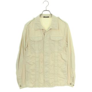 【人気】Maison Margiela シャツ 変形 比翼 46 白 ノーカラー