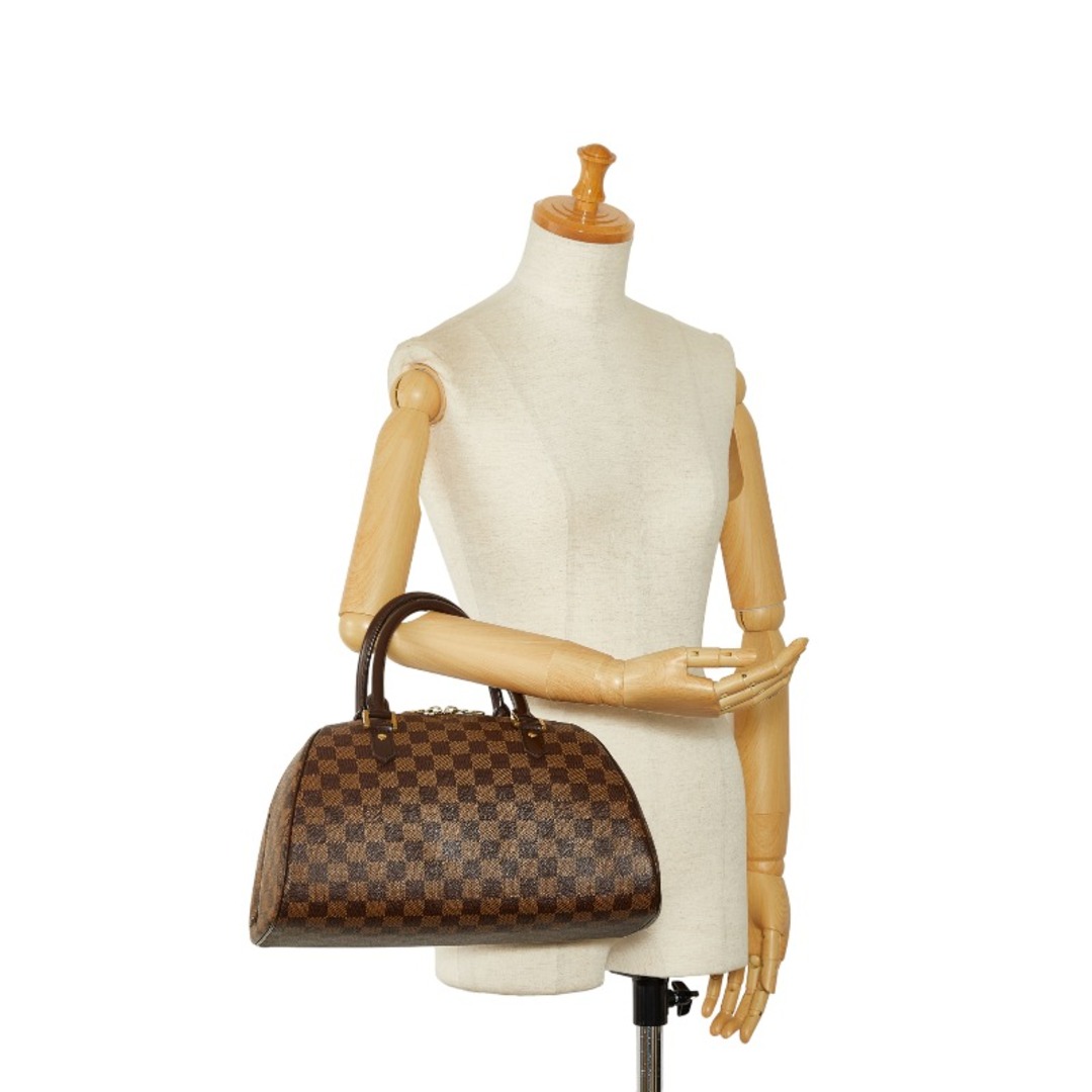 ルイ・ヴィトン LOUIS VUITTON リベラMM N41434 ダミエ PVC/レザー レディース ハンドバッグ