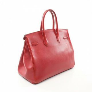 エルメス(Hermes)のバーキン35 ルージュヴィフ ハンドバッグ クシュベル レッド ゴールド金具 □A刻印(ハンドバッグ)