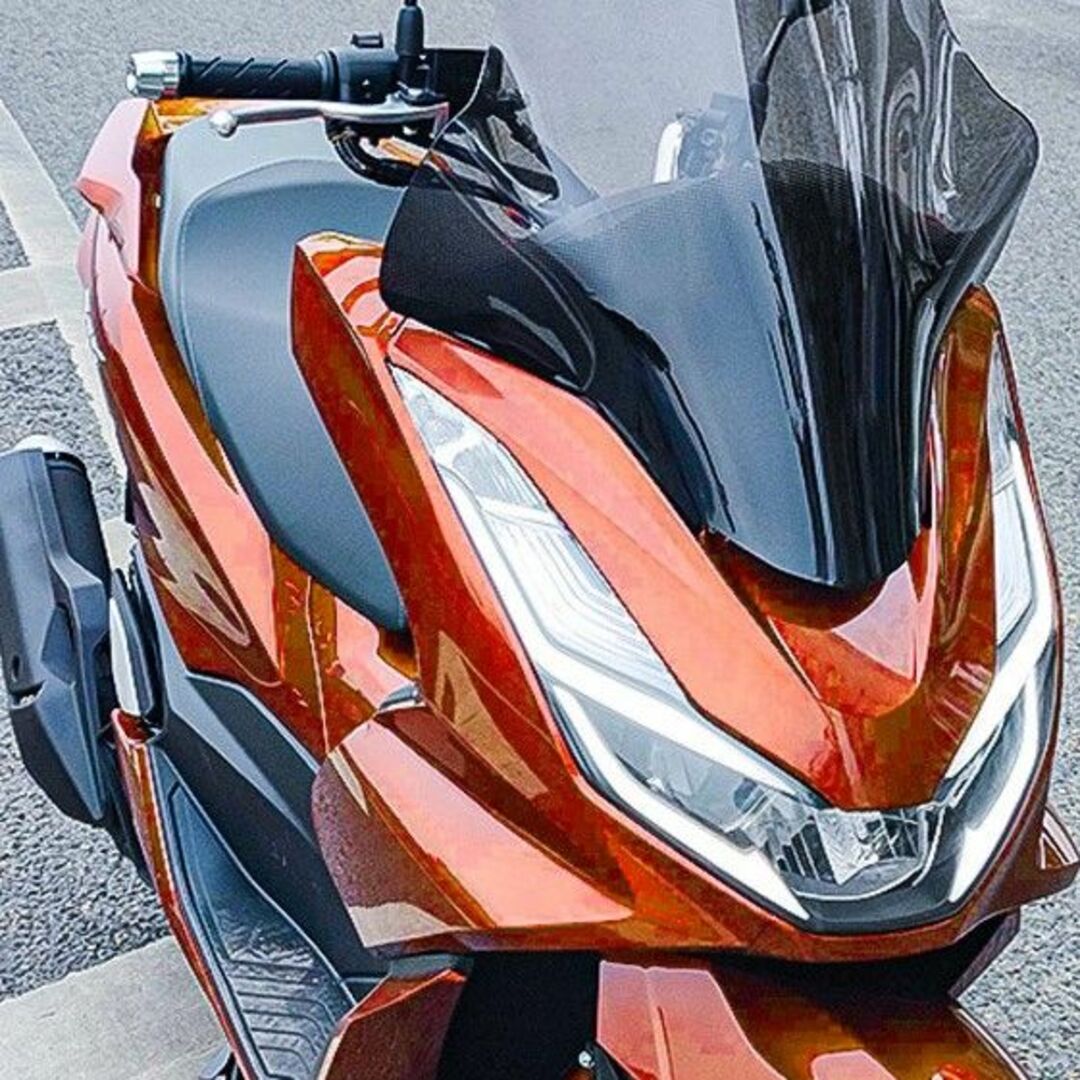 新型PCX 【JK05/KF47】ロングスクリーンシールド スモーク色❗❗の通販