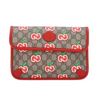 GUCCI グッチ/GGアップルプリント/ベルトバッグ/625233/467***/グッチ/SAランク/75【中古】(ボディバッグ/ウエストポーチ)