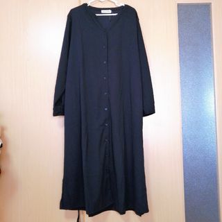 シマムラ(しまむら)の【新品】ネイビー　しまむら　Hinastyle　3wayワンピース　長袖(ロングワンピース/マキシワンピース)