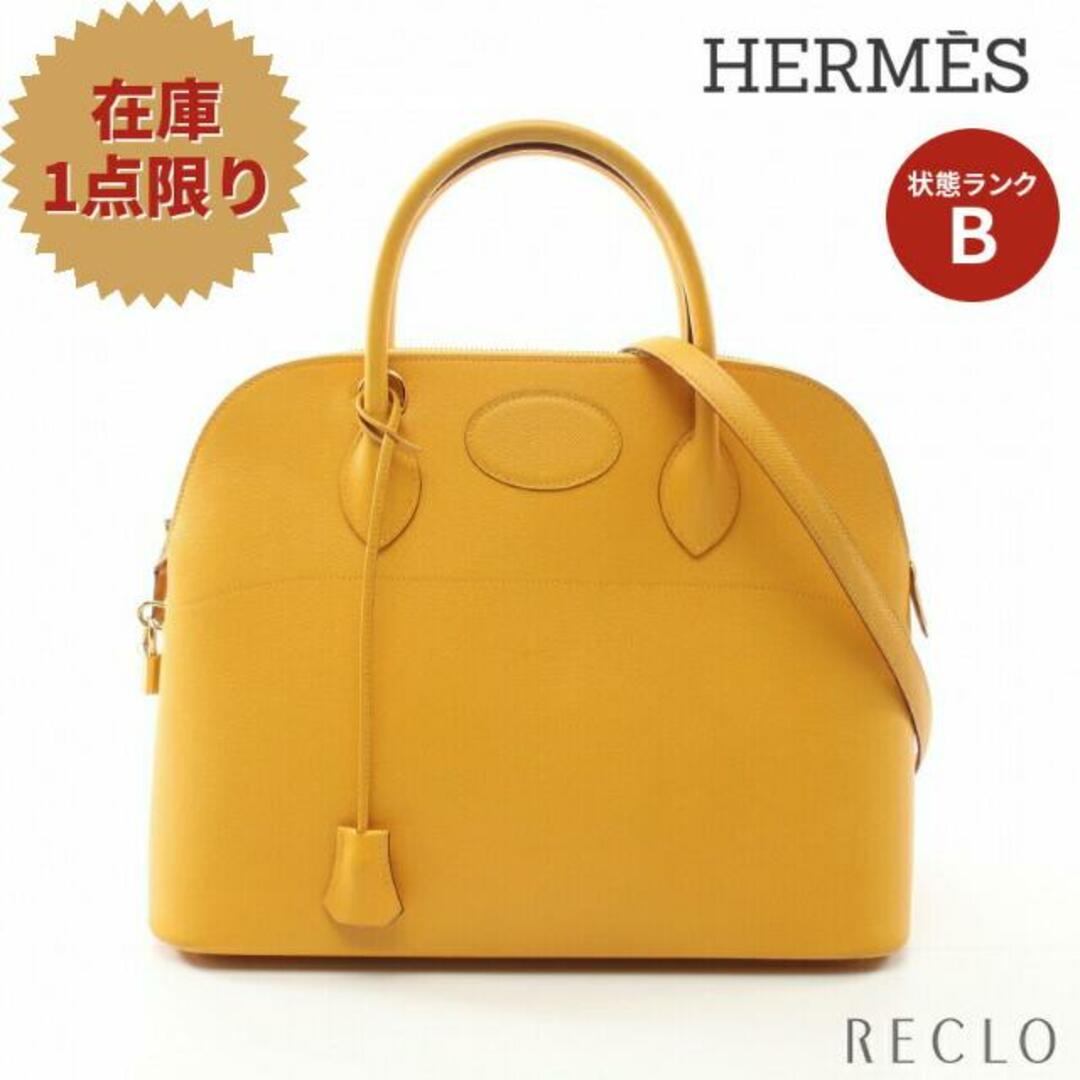 Hermes(エルメス)のボリード35 ジョーヌ ハンドバッグ クシュベル オレンジイエロー ゴールド金具 2WAY □B刻印 レディースのバッグ(ハンドバッグ)の商品写真