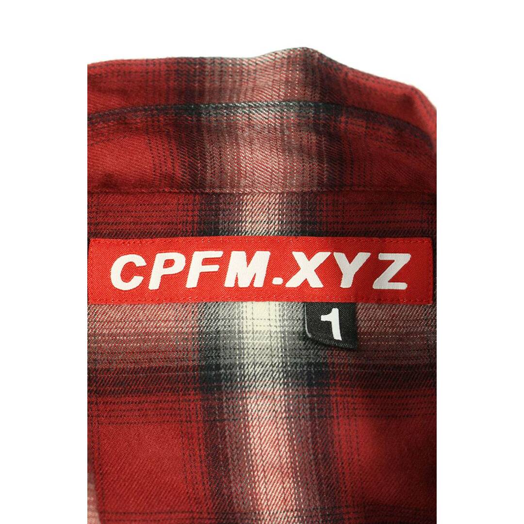 カクタスプラントフリーマーケット CPFM  Double Vision Check Shirt ダブルヴィジョンチェック長袖シャツ メンズ 1