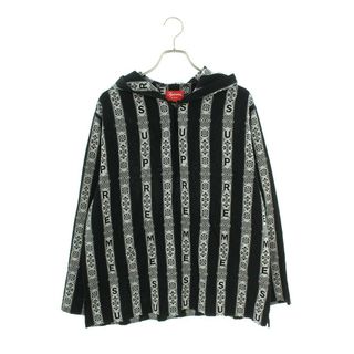 シュプリーム(Supreme)のシュプリーム  22SS  Baja Hooded Shirt ロゴ刺繍フーデッド長袖シャツ メンズ S(シャツ)