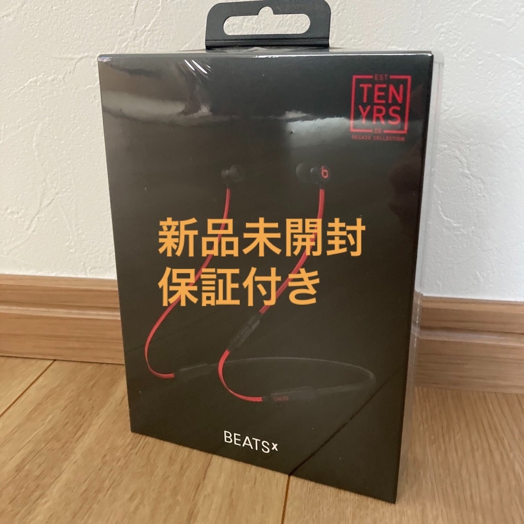 Beats by Dr Dre - BeatsX ワイヤレスイヤホン MX7X2PA レッド 新品未 ...