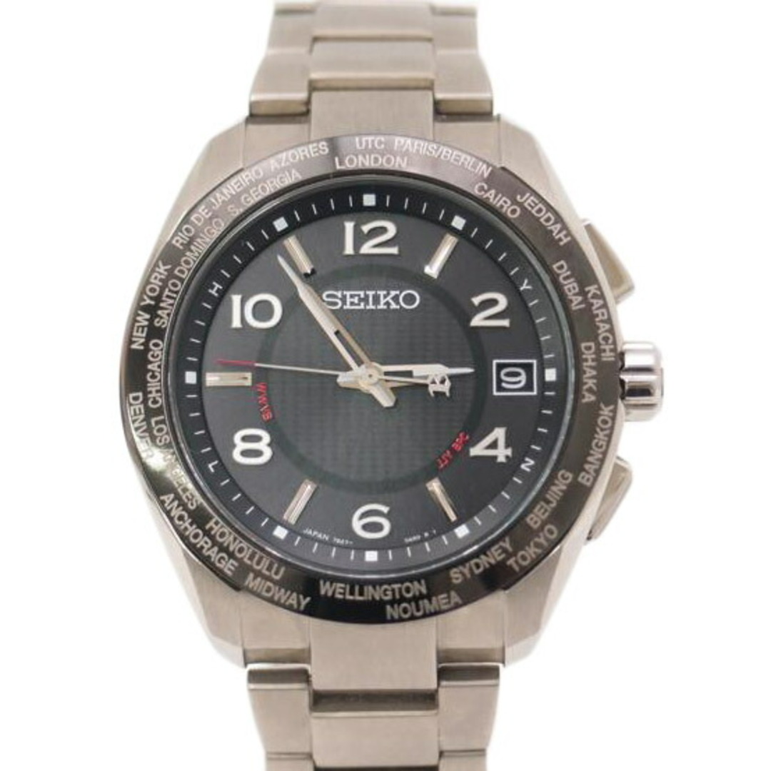 腕時計(アナログ)<br>SEIKO セイコー/腕時計 メンズ チタン 7B27-0AL0 デイト/ブライツ/20周年記念モデル/電波ソーラー/SAGZ107/041******/メンズ時計/Aランク/69