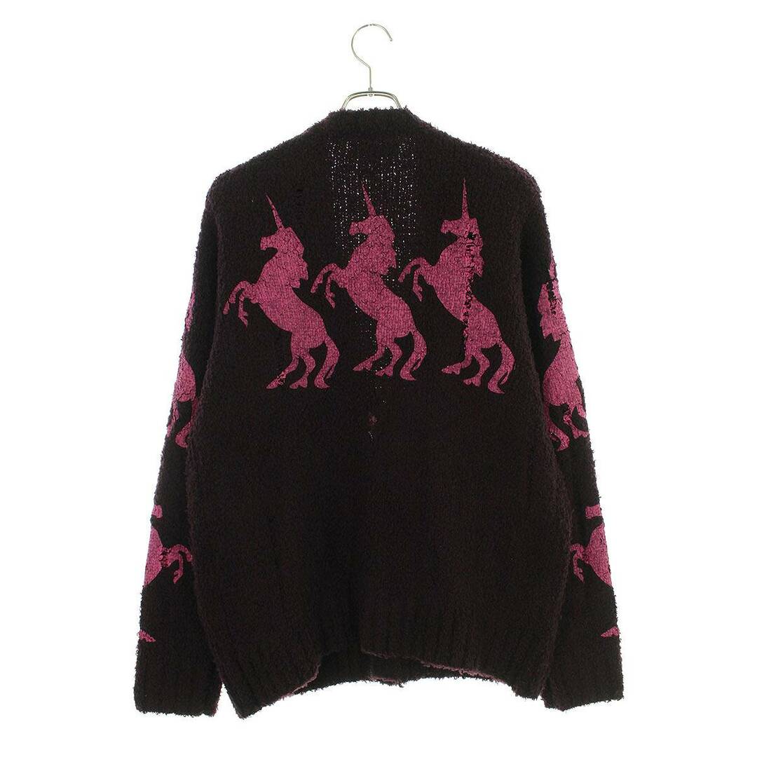 エムエーエスユー MASU  23AW  UNICORN GRUNGE CARDIGAN  MFFW-KN0123 ユニコーングランジカーディガン メンズ 46 メンズのトップス(カーディガン)の商品写真