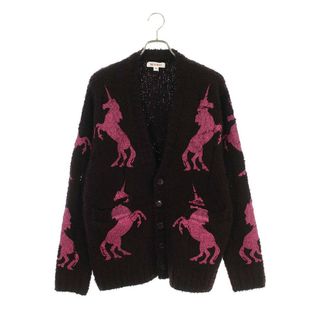 エムエーエスユー MASU  23AW  UNICORN GRUNGE CARDIGAN  MFFW-KN0123 ユニコーングランジカーディガン メンズ 46(カーディガン)