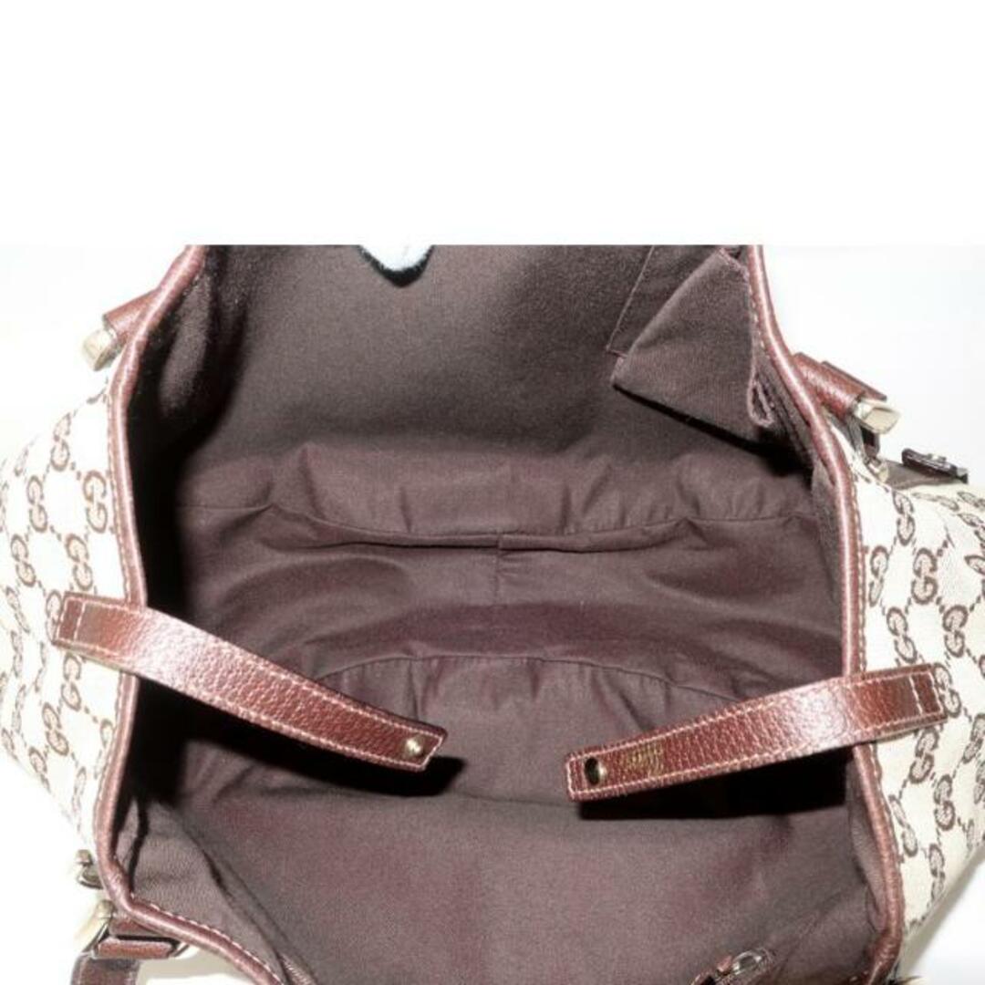 GUCCI グッチ/トートバッグ GGキャンバス レザー ハンドバッグ GUCCI グッチ/トートバッグ GGキャンバス レザー ハンドバッグ