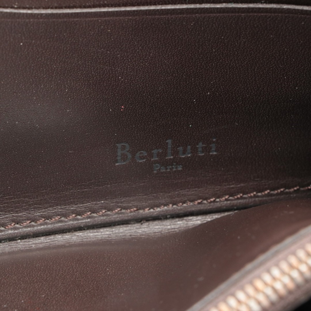 Berluti(ベルルッティ)のベルルッティ  レザー  ブラウン レディース 長財布 レディースのファッション小物(財布)の商品写真