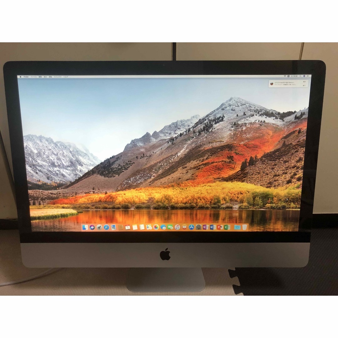 Mac (Apple) - Apple Imac 27インチ A1312 500GB 8GB officeの通販 by ...