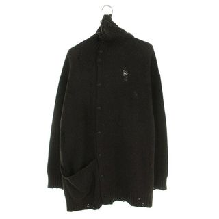 ヨウジヤマモトプールオム(Yohji Yamamoto POUR HOMME)のヨウジヤマモトプールオム  HE-K90-988 ダメージ加工ボタンニット メンズ 3(ニット/セーター)