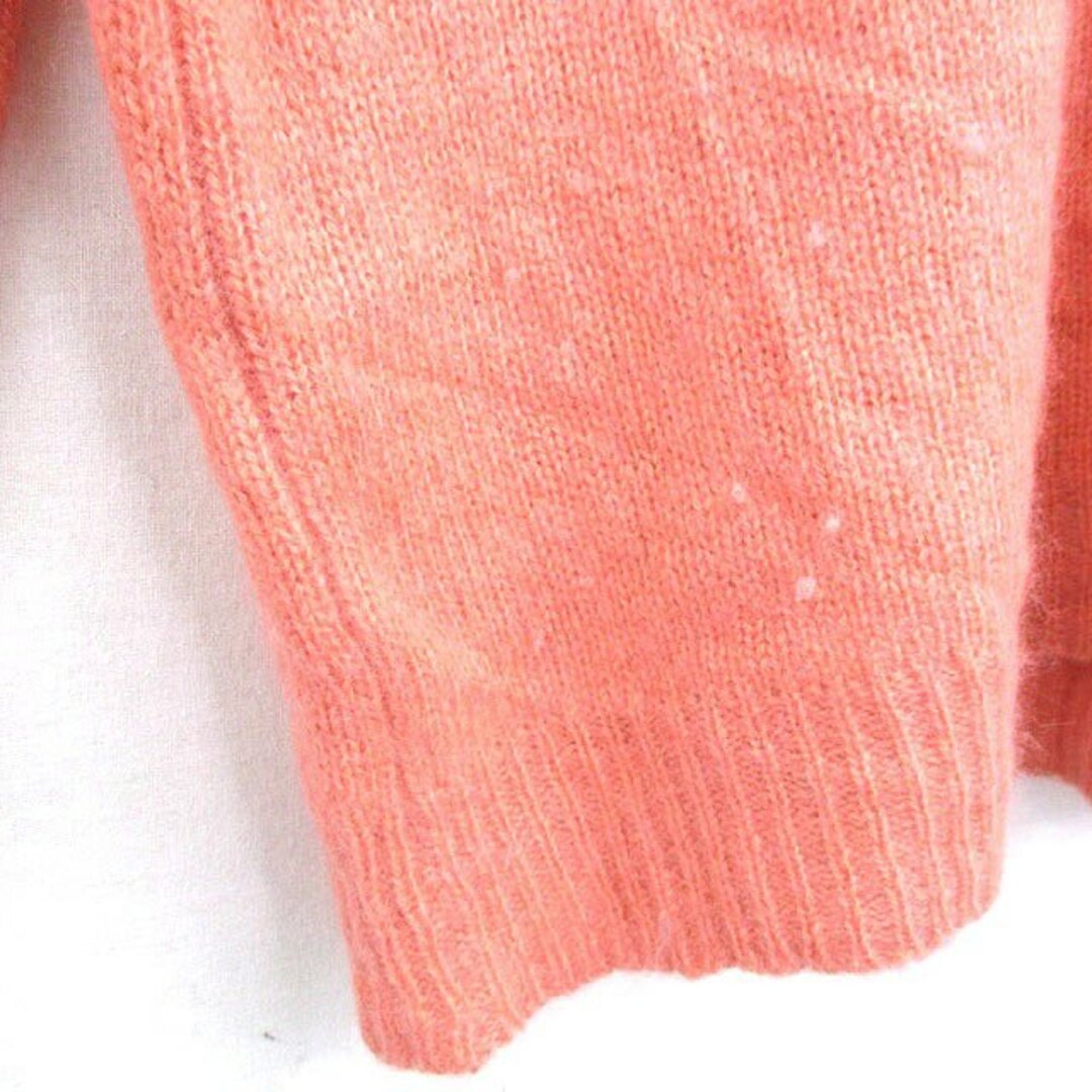 DouDou(ドゥドゥ)のドゥドゥ DOUDOU ニット セーター 長袖 Vネック シンプル F ピンク レディースのトップス(ニット/セーター)の商品写真