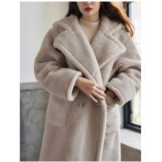 herlipto Wool and Mohair-blend Coat こじはる