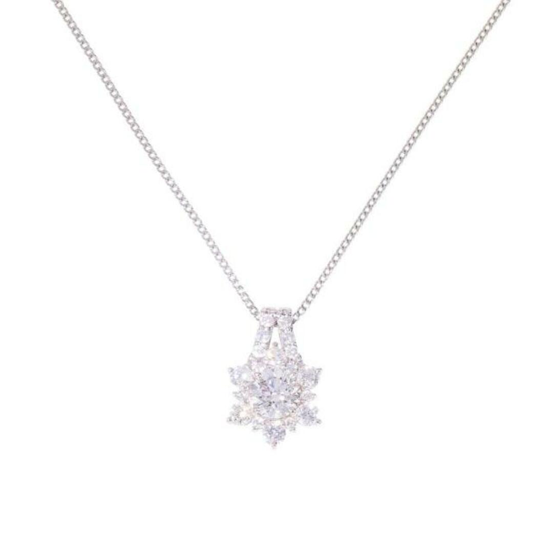 <br>PT900/850ダイヤネックレス0.547/0.43ct/ネックレス/Aランク/84