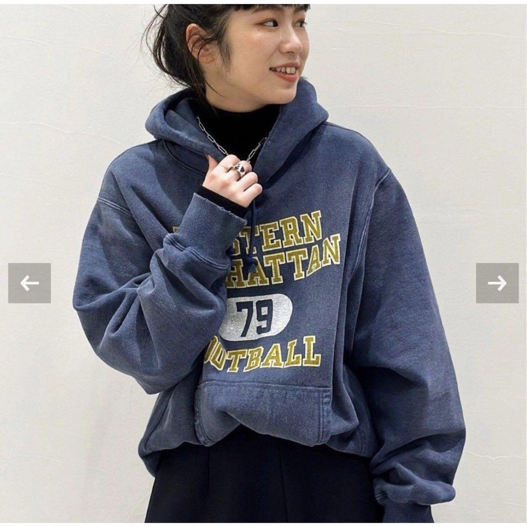 AP STUDIO(エーピーストゥディオ)のAP STUDIO BOWWOWWESTERNMANHATTAN Hoode レディースのトップス(トレーナー/スウェット)の商品写真