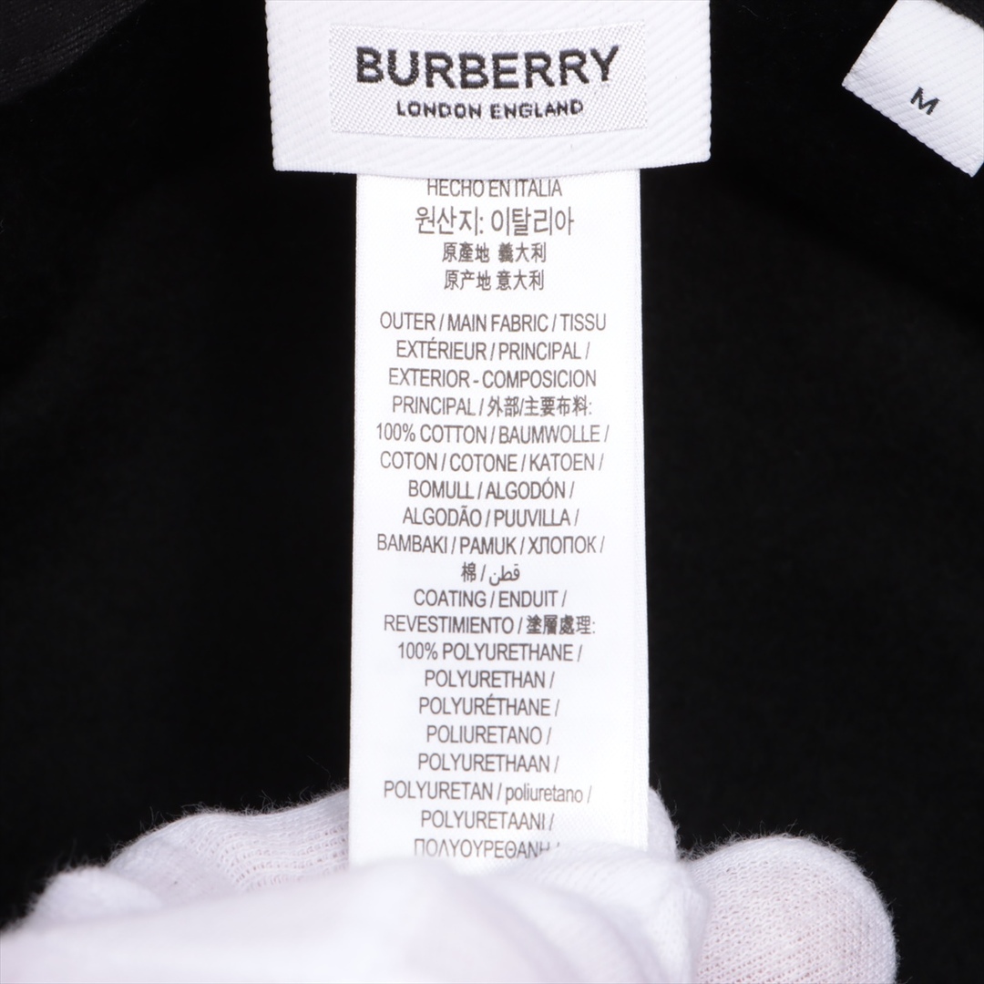 BURBERRY(バーバリー)の新品同様 バーバリー TB モノグラム バケット ハット 帽子 人気 定番 ブラウン ボーダー Mサイズ メンズ レディース TNT 1031-N13 メンズの帽子(ハット)の商品写真