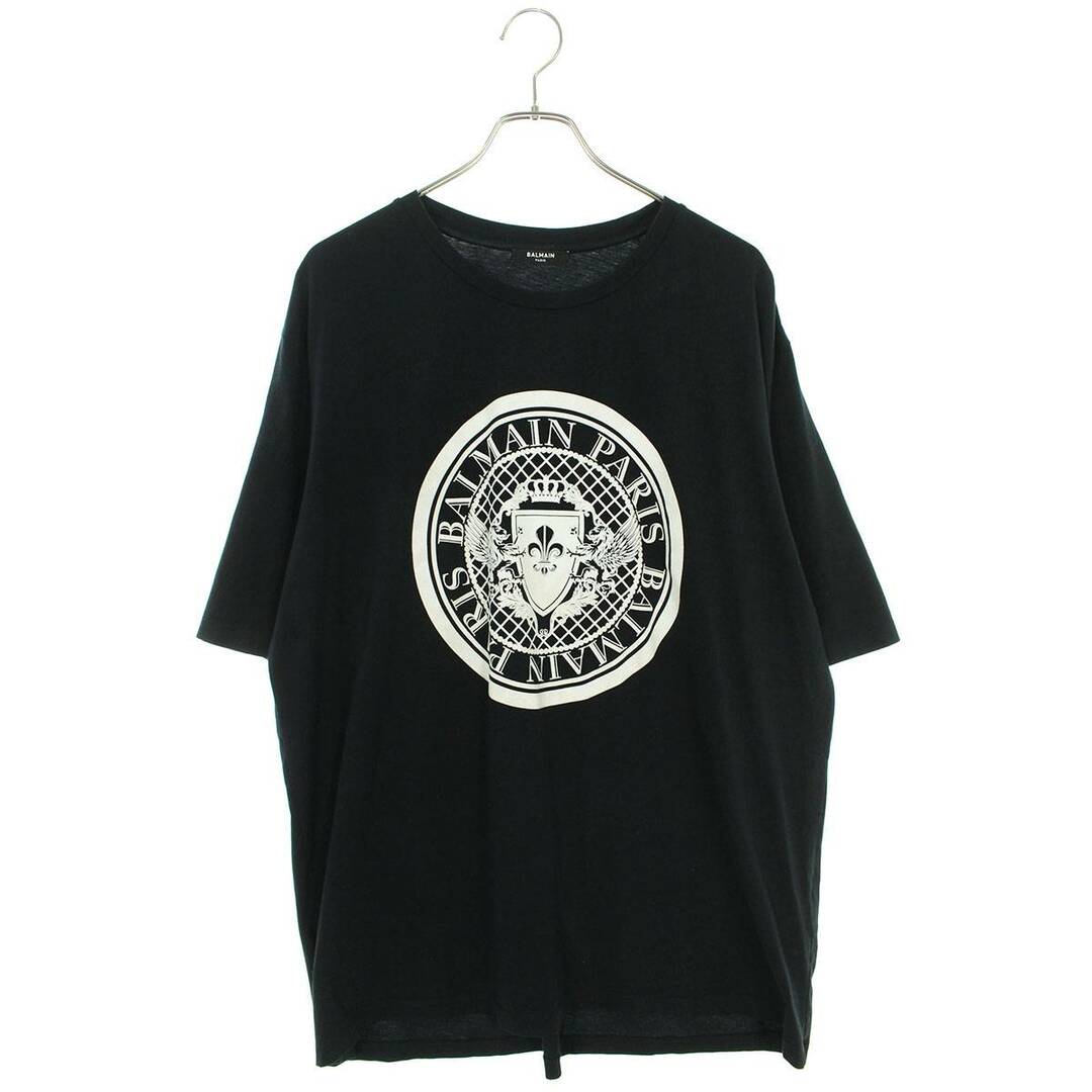 BALMAIN(バルマン)のバルマン  BH1 T-SHIRTS S-FIT COIN F-LOGO フロック加工Tシャツ メンズ XXL メンズのトップス(Tシャツ/カットソー(半袖/袖なし))の商品写真