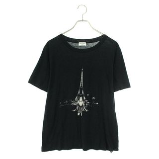 サンローランパリ  16AW  443420 YB1BH パラディウムスタープリントTシャツ メンズ M