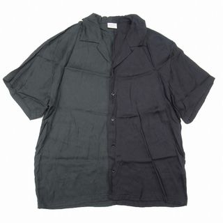 サンディニスタ(Sandinista)のサンディニスタ レーヨンツイル オープンカラー シャツ オーバーサイズ 半袖(シャツ)