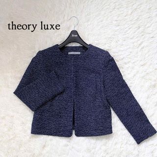 theory luxe セオリーリュクス カーディガン 40(M位) 紺